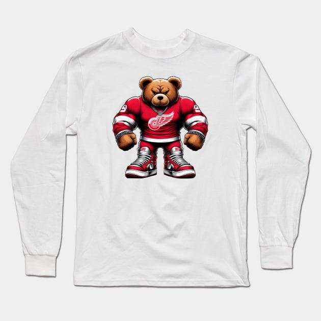 Detroit Red Wings Long Sleeve T-Shirt by Americansports